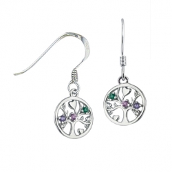 Boucle d'oreilles arbre de...