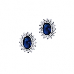 Boucle d'oreilles argent et...