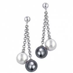 Boucle d'oreilles pendantes...