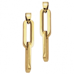 Boucle d'oreilles pendantes...