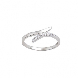 Bague argent et oxyde de...