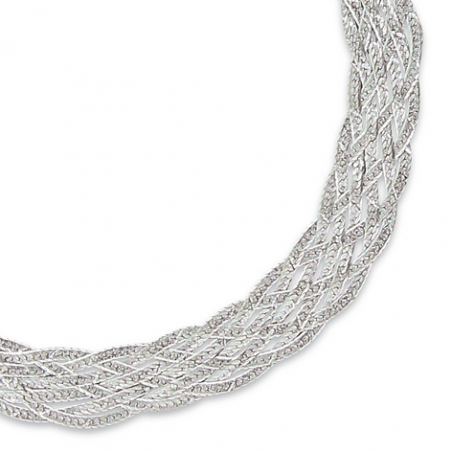 Collier argent en 42 cm 