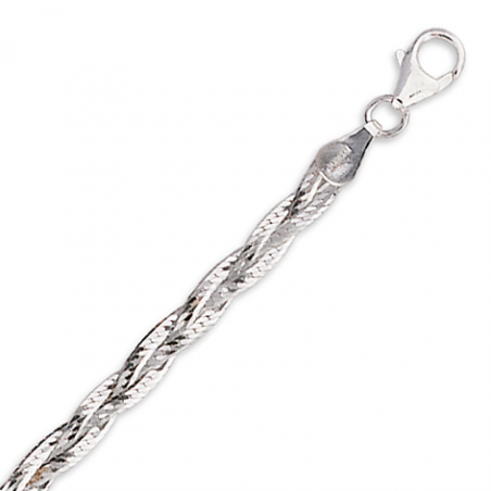 Bracelet argent en 18 cm