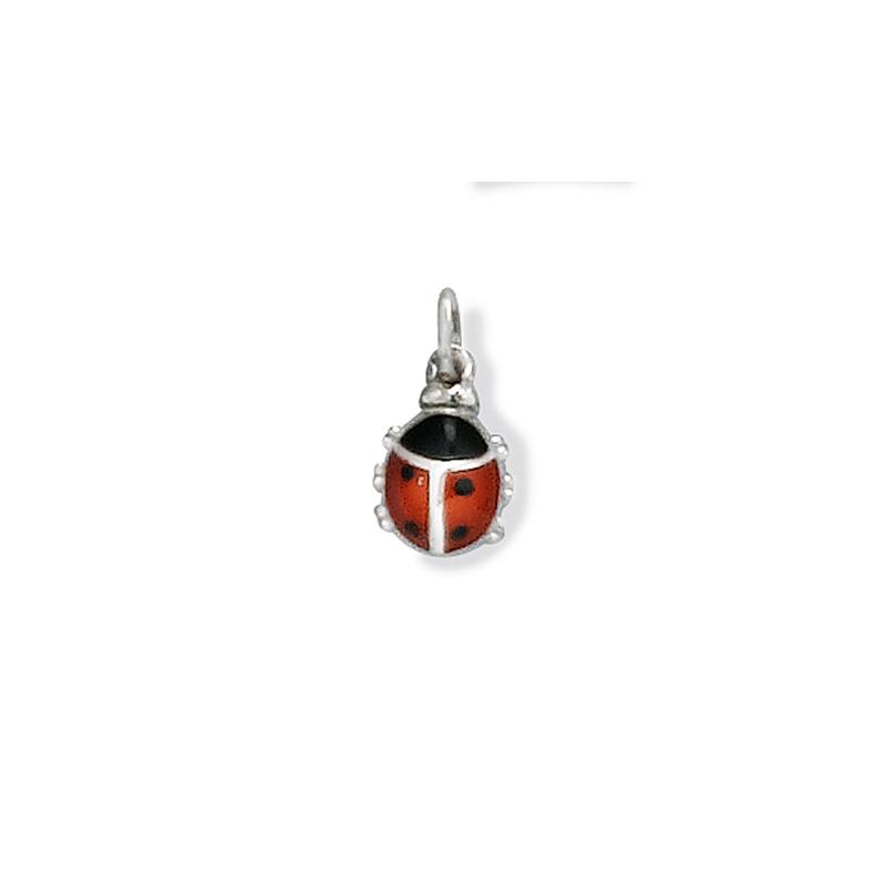 Pendentif argent émaillé