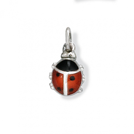 Pendentif argent émaillé